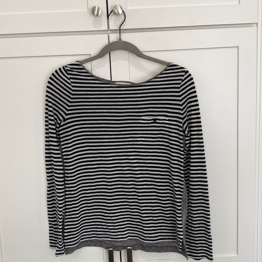 Black and white top